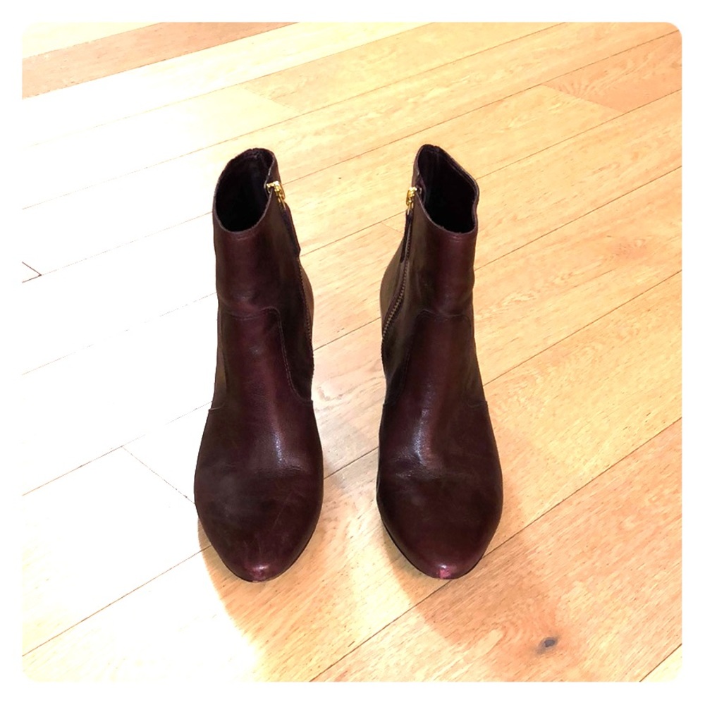 J.Crew leather booties